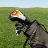 Hoesje met vlag van Tulsa, Oklahoma Golfheadcover (Insitu)