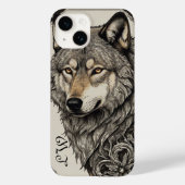 Hoesje met wolfthema (Achterkant)