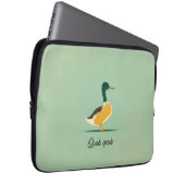 Hoesje Mint Duck-laptop Laptop Sleeve (Voorkant Rechts)