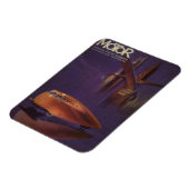  Hoesje motormagazijn, Futuristic City Car Magneet (Linkerzijde)