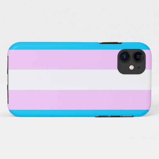 Hoesje onder transgendervlag (Achterkant (horizontaal))