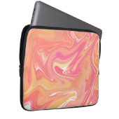 Hoesje Oranje laptop Sleeve (Voorkant Rechts)