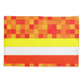 Hoesje Oranje Rode Geel Kussensloop (Achterkant)