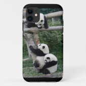 Hoesje Pandas iPhone5/5s afspelen (Achterkant)