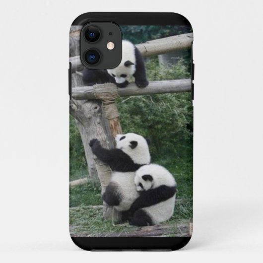 Hoesje Pandas iPhone5/5s afspelen (Achterkant)