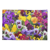 Hoesje Pansies kussen 2017 omkeerbaar Kussensloop (Achterkant-Links)