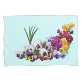 Hoesje Pansies kussen 2017 omkeerbaar Kussensloop (Voorkant-Rechts)