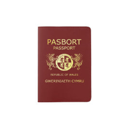 Hoesje paspoort Republiek Wales