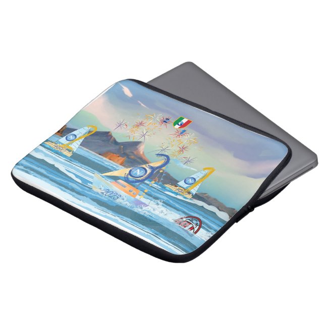 Hoesje per Tablet herdenking scudetto Napoli 202 Laptop Sleeve (Voorkant top)