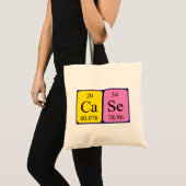 Hoesje periodieke lijstnaam canvas tas (Voorkant (product))
