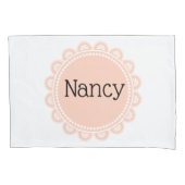 Hoesje pijlroze kussensloop (Voorkant)