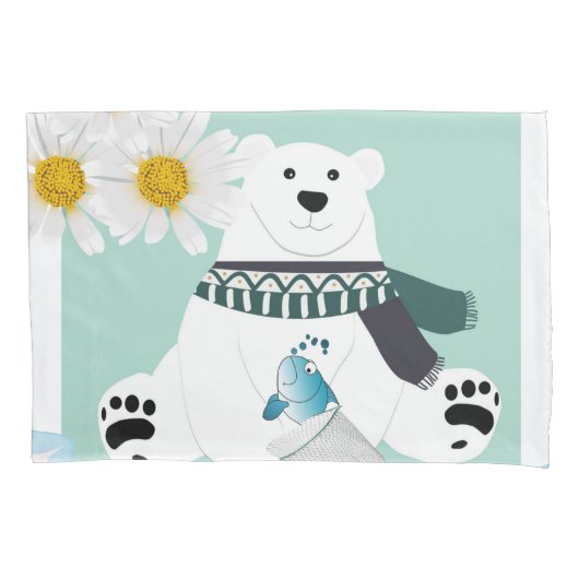 Hoesje Polar Beer Kussensloop (Voorkant)