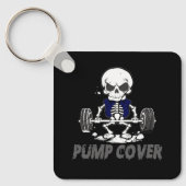 Hoesje pomp Pump Funny Gymer Sleutelhanger (Voorkant)