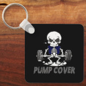 Hoesje pomp Pump Funny Gymer Sleutelhanger (Voorkant)
