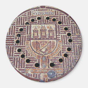 Hoesje Prague Castle Sewer Magneet