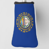 Hoesje Putter met vlag van New Hampshire, Verenigd Golfheadcover (Draai 90)