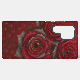 Hoesje Rode Roos Samsung Galaxy Hoesje