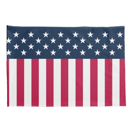 Hoesje rode witte blauwe vlag kussensloop (Achterkant-Rechts)