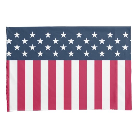 Hoesje rode witte blauwe vlag kussensloop (Voorkant-Rechts)