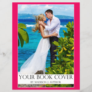 Hoesje romance Schrijver Boek   Auteur Foto achter Flyer