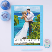 Hoesje romance Schrijver Boek | Auteur Foto terug  Flyer (Enkel)