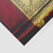 Hoesje rood boek tissuepapier (Detail)