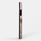 Hoesje roze en bruine pokadop (Achterkant/rechts)