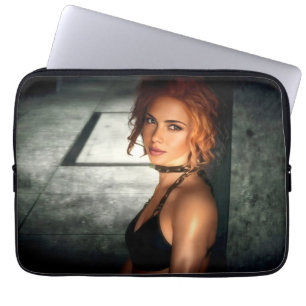 Hoesje schaduwlaptop wissen laptop sleeve
