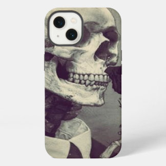Hoesje schedel en Roos iPhone 6 iPhone 13 Hoesje