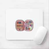 Hoesje schoolpotlood muismat (Met muis)