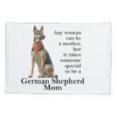 Hoesje Shepherd Mam Pillow Kussensloop (Achterkant)