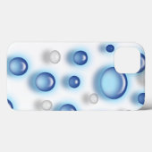 Hoesje telefoon - blauwe bellen (Achterkant (horizontaal))