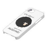 Hoesje ter illustratie van zwarte schapen (Onderkant)