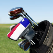 Hoesje Texas Flag Putter Golfheadcover (Insitu)