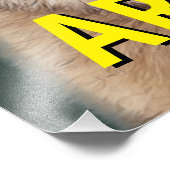 Hoesje Tibetan Mastiff Parody Magazine Foto Afdruk (Hoek)