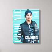 Hoesje Trendy Magazine geïnspireerd Afstuderen Canvas Afdruk (Voorkant)