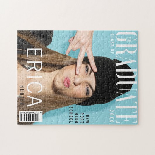 Hoesje Trendy Magazine geïnspireerd Afstuderen Legpuzzel (Horizontaal)