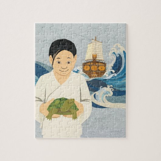  Hoesje TURTLE SHIP Legpuzzel (Verticaal)