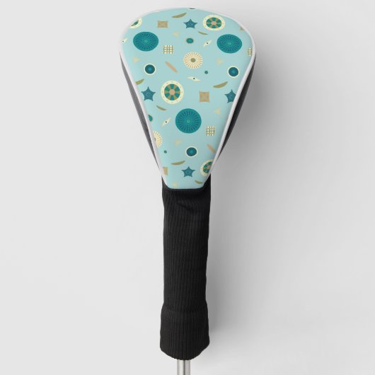 Hoesje Twitterig diatoom-stuurprogramma Golfheadcover (Voorkant)