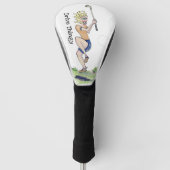 Hoesje uw driver golfheadcover (Voorkant)