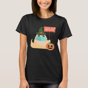 Hoesje Uw Meowth Halloween 2020 Heksenkat met M T-shirt