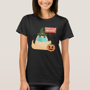 Hoesje Uw Meowth Halloween 2020 Heksenkat met M T-shirt