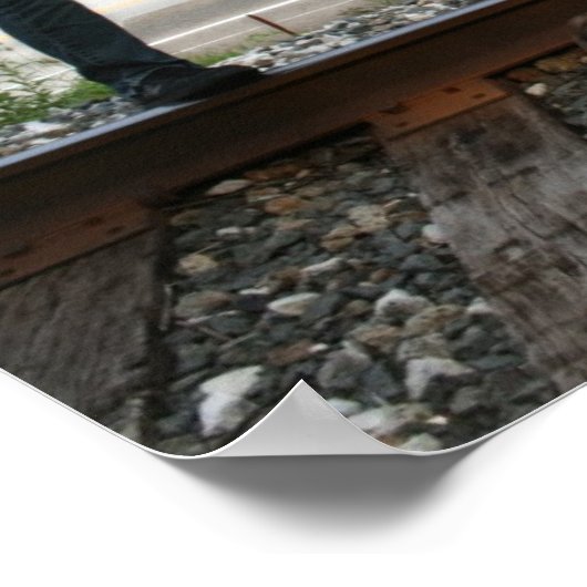 Hoesje Uw Poster Tracks (Hoek)