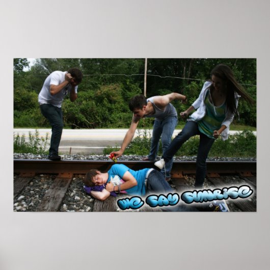 Hoesje Uw Poster Tracks (Voorkant)