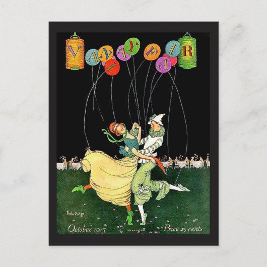  Hoesje van 1915 Vanity Fair Magazine Briefkaart (Voorkant)