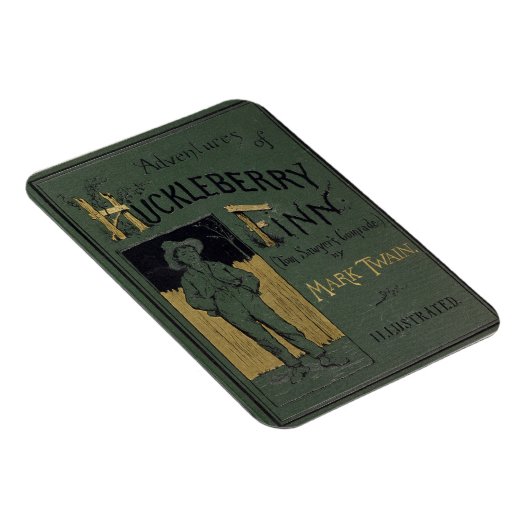 Hoesje van "Aventures of Huckleberry Finn" door Ma Magneet (Rechterzijde)
