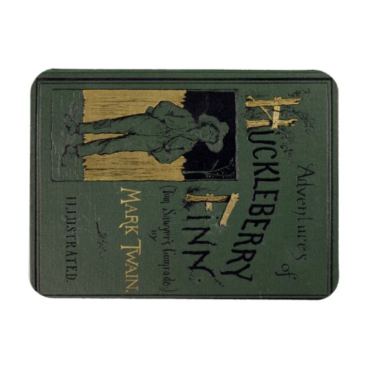 Hoesje van "Aventures of Huckleberry Finn" door Ma Magneet (Horizontaal)