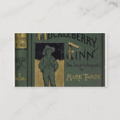 Hoesje van "Aventures of Huckleberry Finn" door Ma Visitekaartje (Achterkant)
