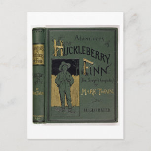 Hoesje van "Avonturen van Huckleberry Finn" door Briefkaart