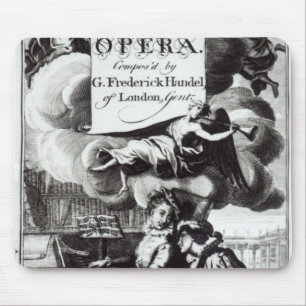 Hoesje van blad Music voor Julius Caesar Muismat